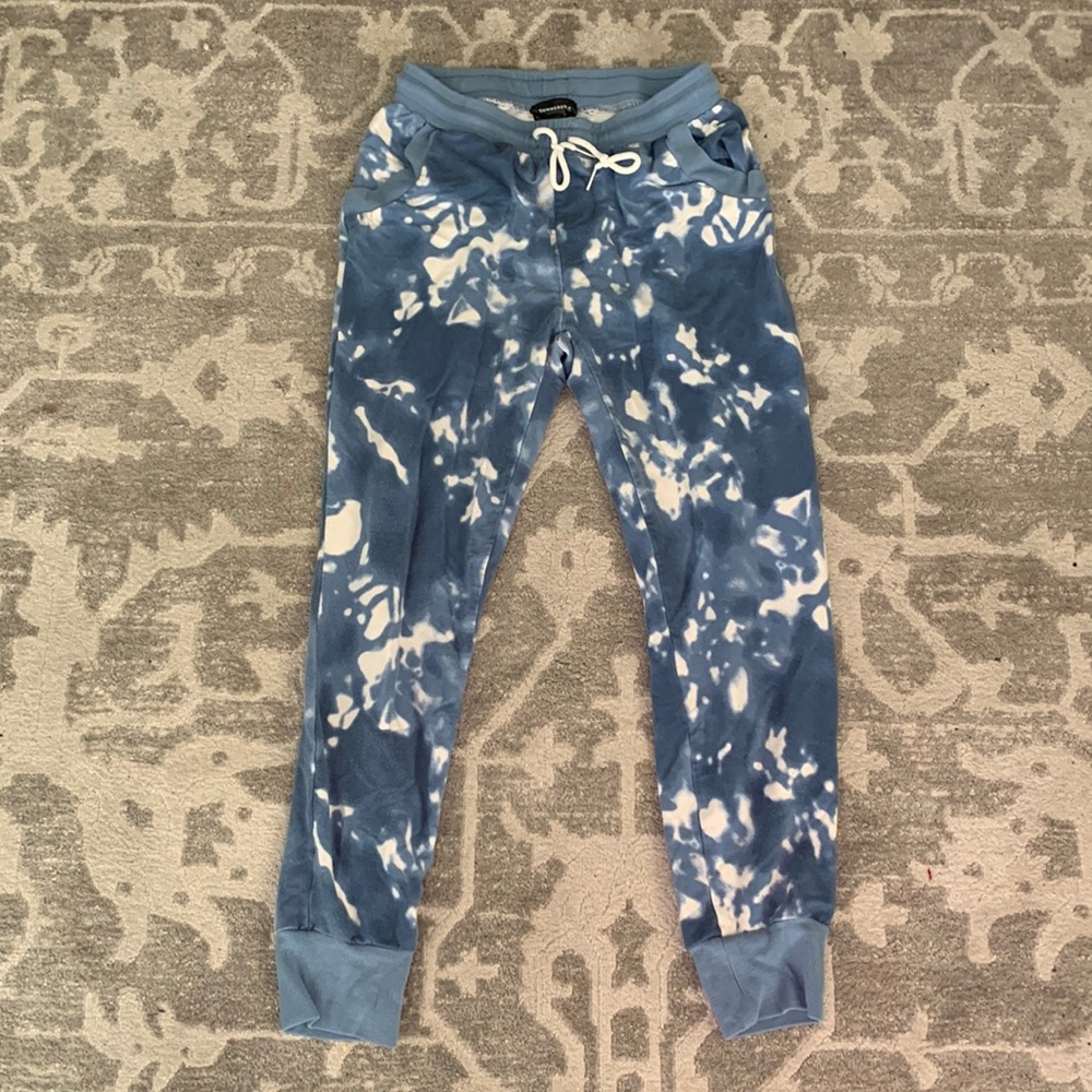 SUMMERSALT blue and white sweatpants